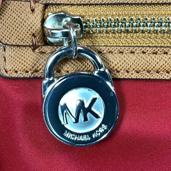 NWOT - Michael Kors Red Nylon Kempton Crossbody - Picture 12 of 14